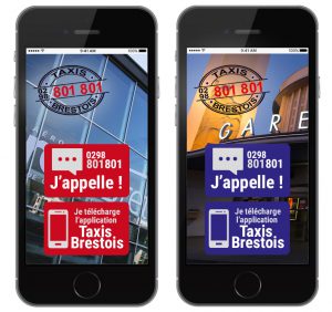 taxis brestois smartphone version-jour-nuit