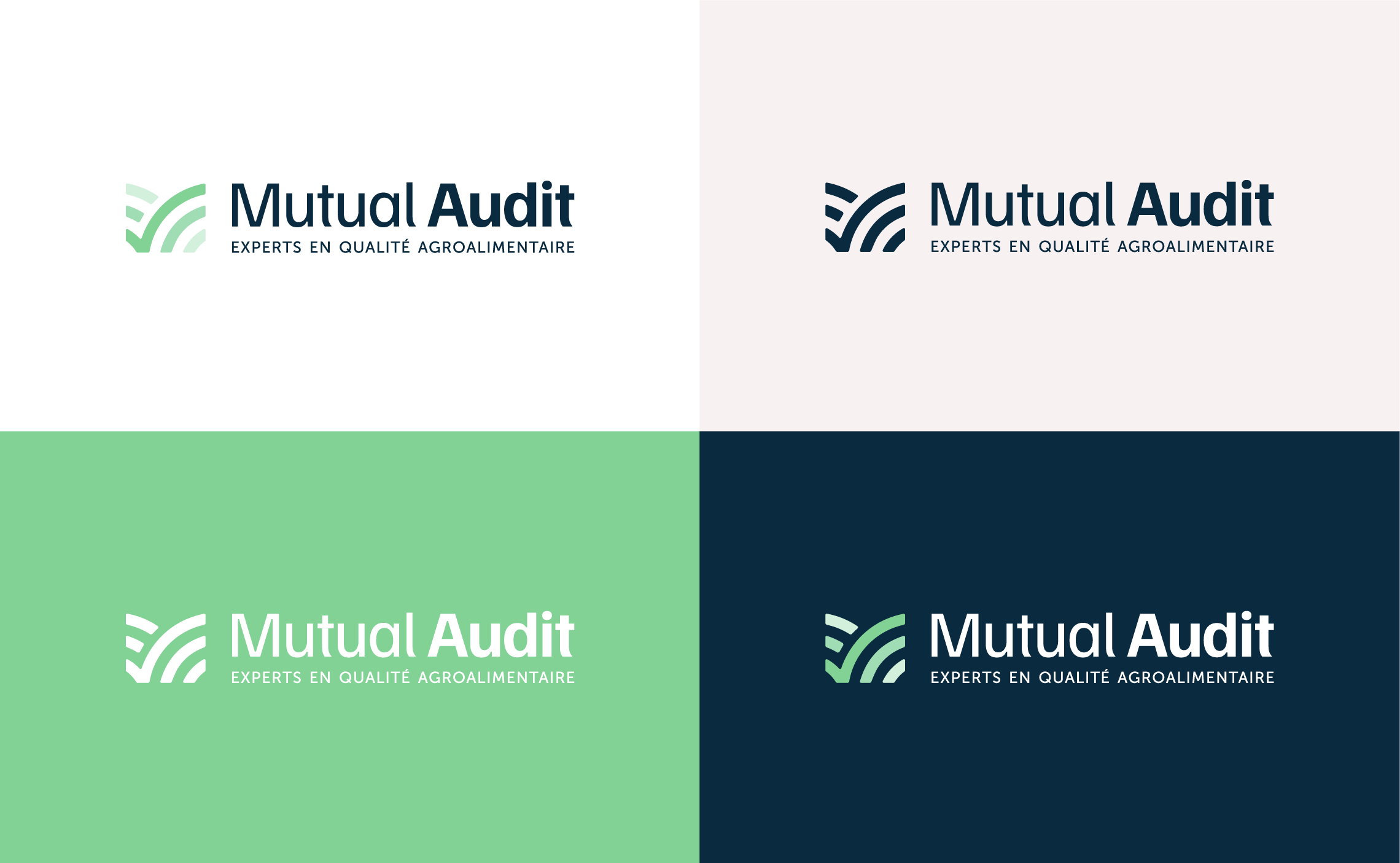 logos mutual audit - identité de marque