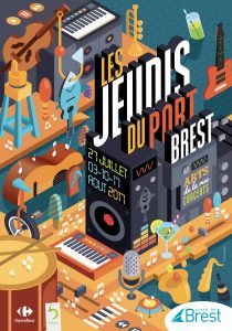 Affiche Jeudis du port 2017