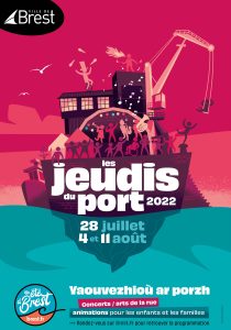 Affiche Jeudis du port 2022