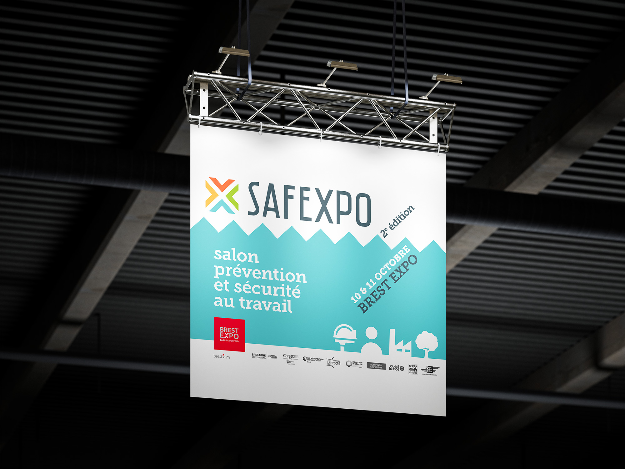 bilboard safexpo - Événementiel Brest Expo