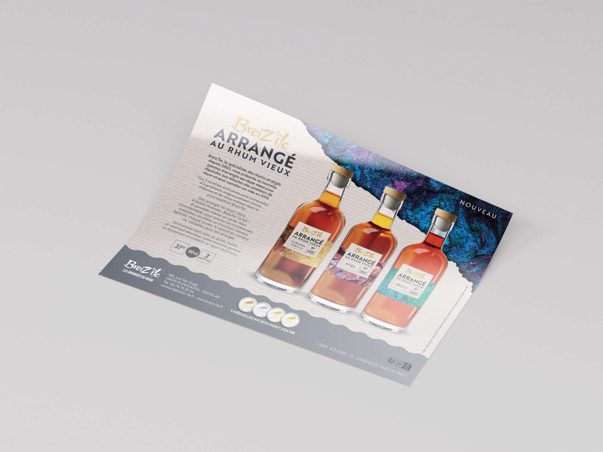 flyer arrangés du rhum