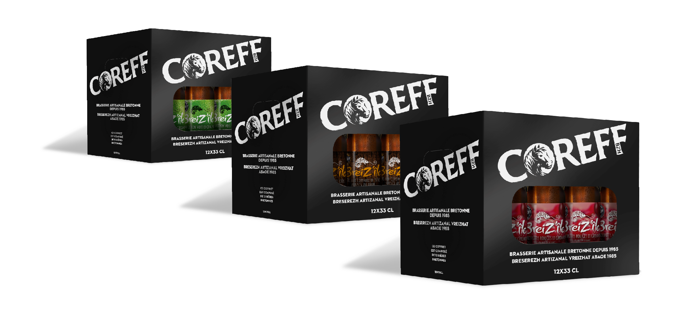 pack - coreff x breiz'ile - Habillage produit