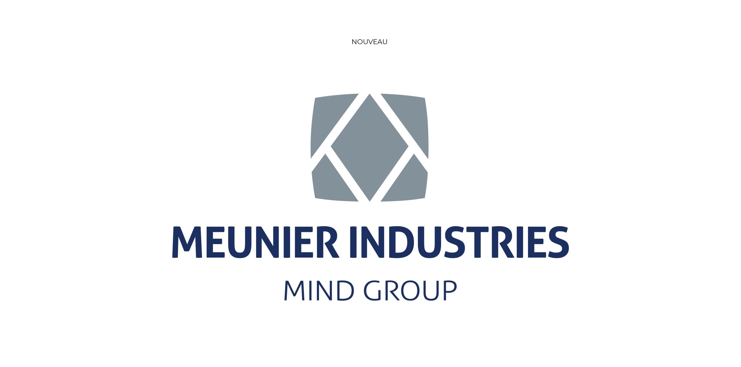 Nouveau logo Meunier Industries- identité visuelle